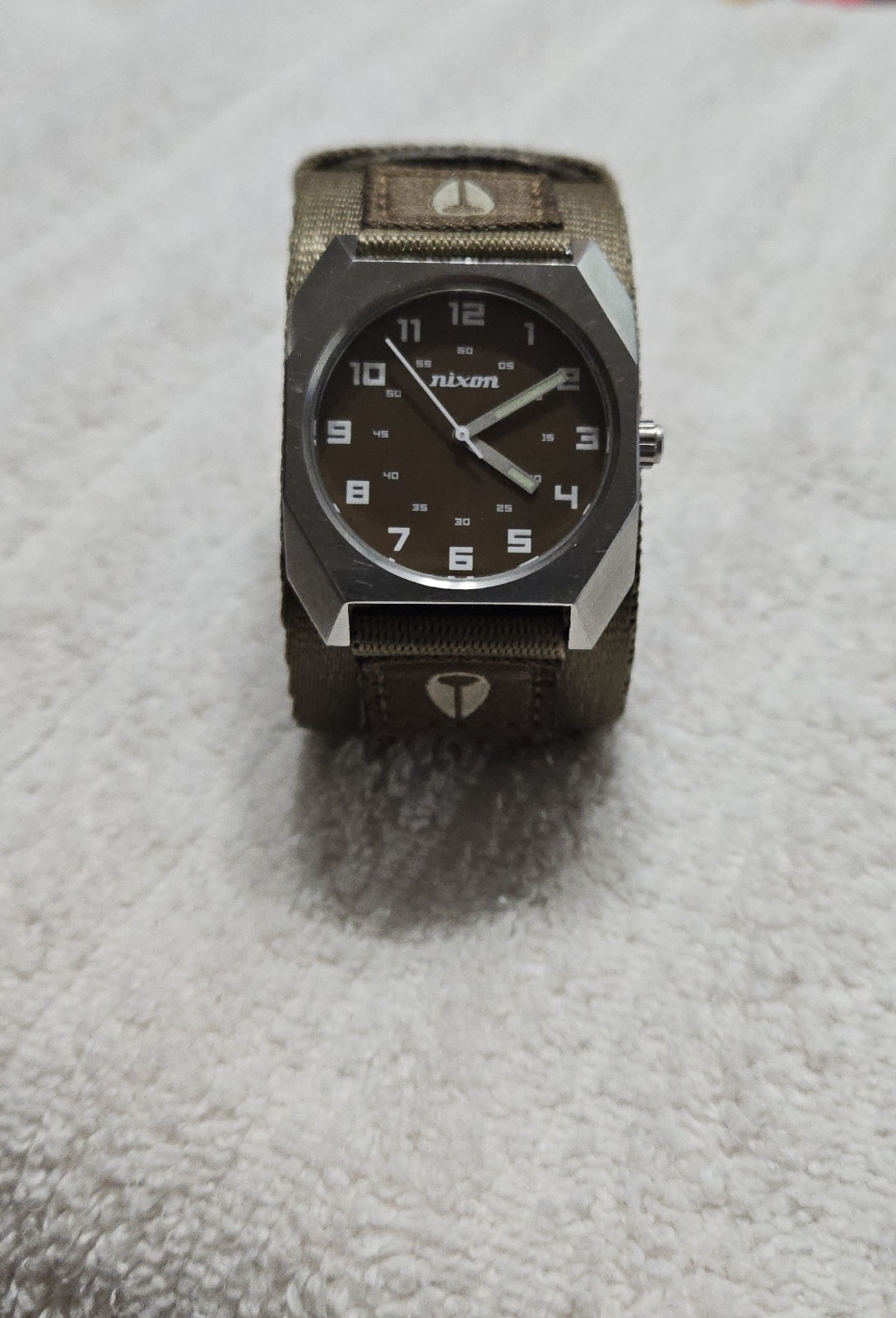 Nixon The Scout Mens Watch 35mm Brown