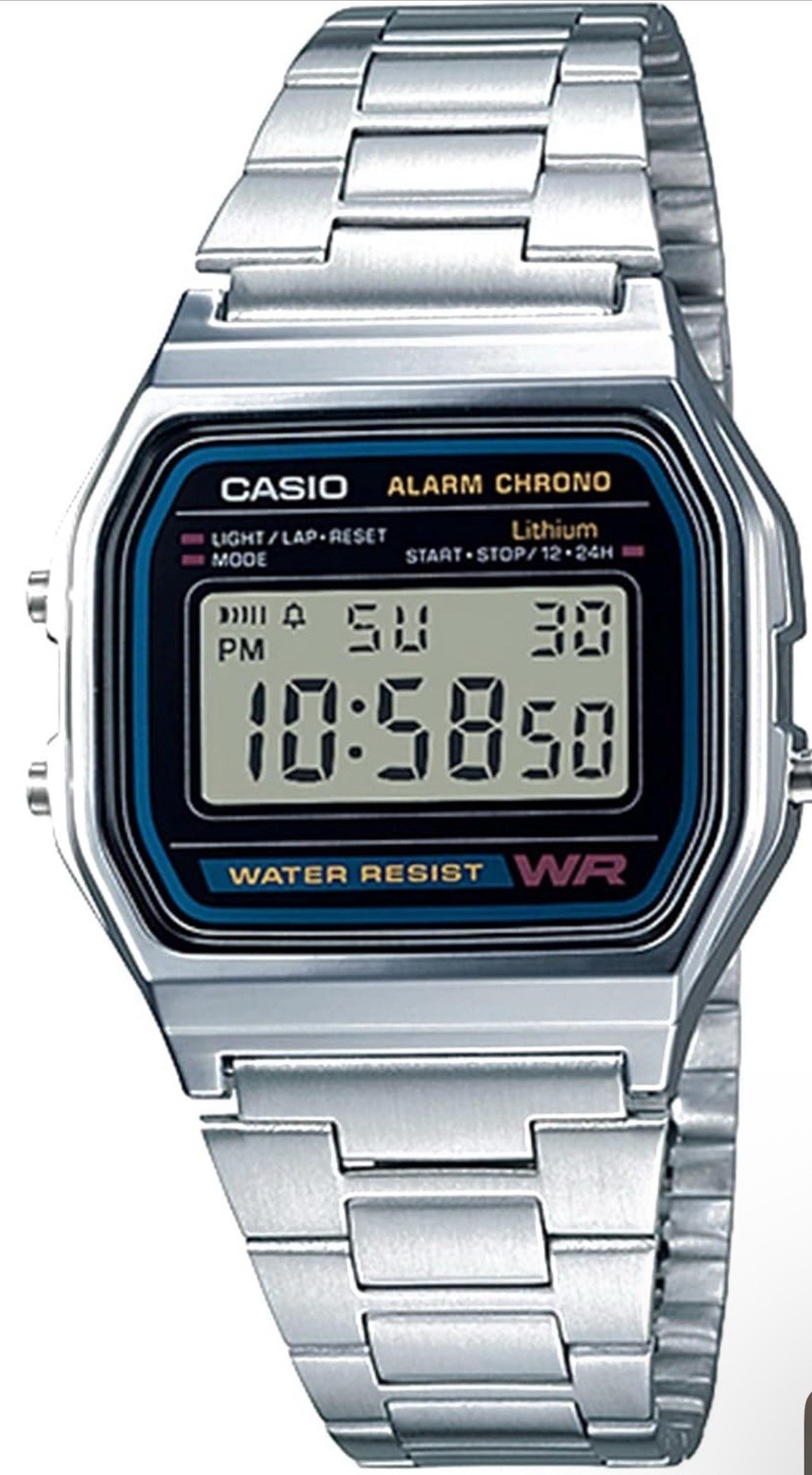Unisex Digital Watch | Vintage | WR | 100 SEC Stop Watch | 7 Yr Battery