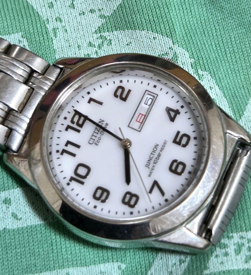 D6703 Citizen Eco-Drive Men’s Solar Quartz Watch (Working Condition)