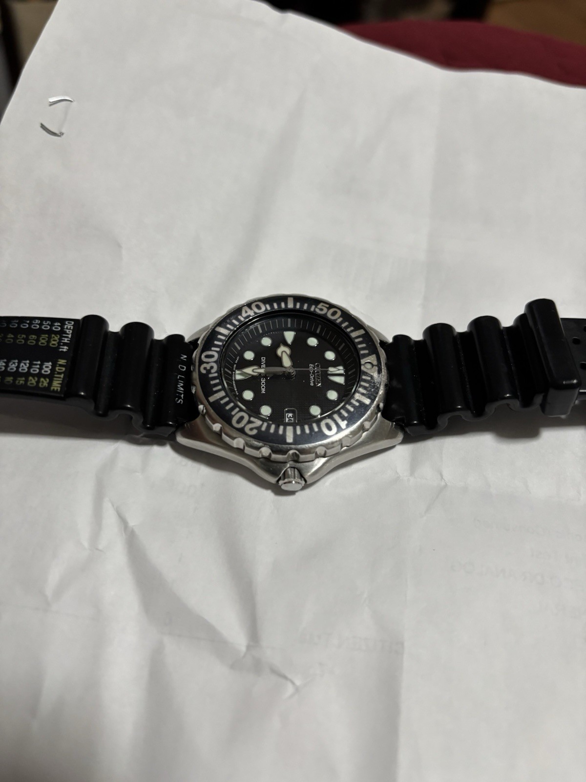 Citizen Eco-Drive Men’s Diver Watch 300m BN0000-04H