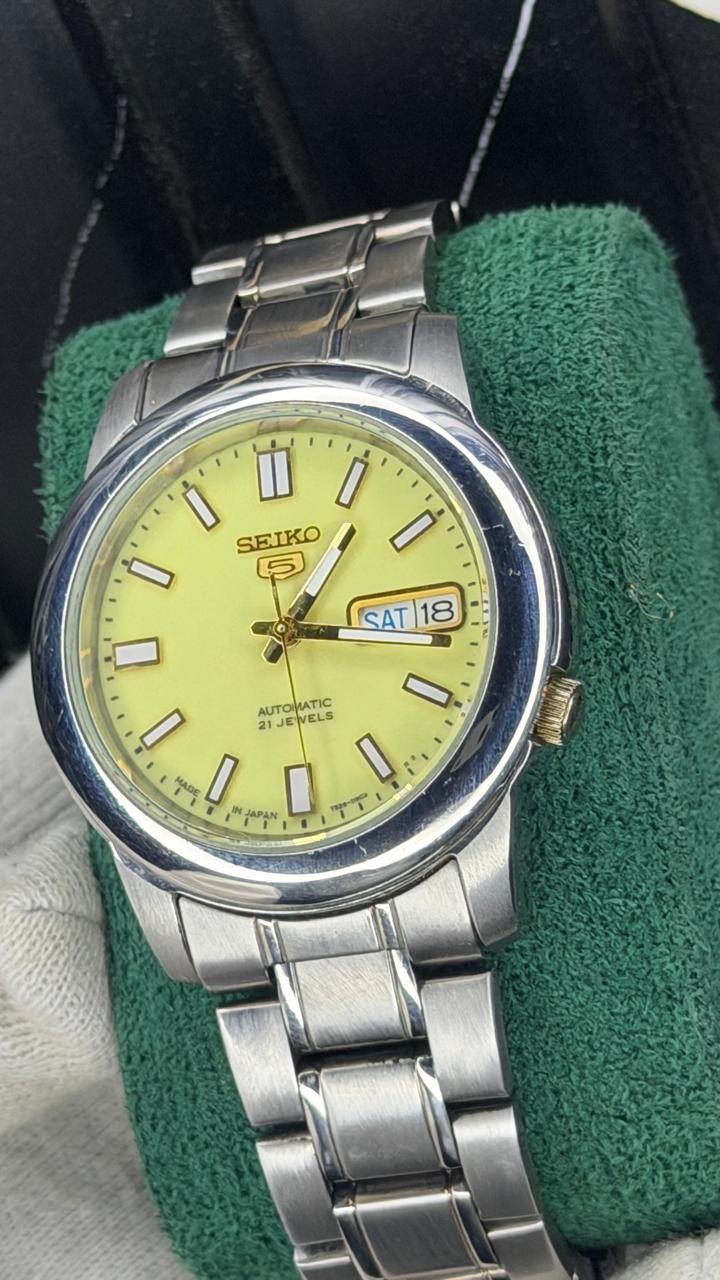 Seiko 5 Men’s Automatic Full Lume Dial SNKK19J17s26 Day/Date