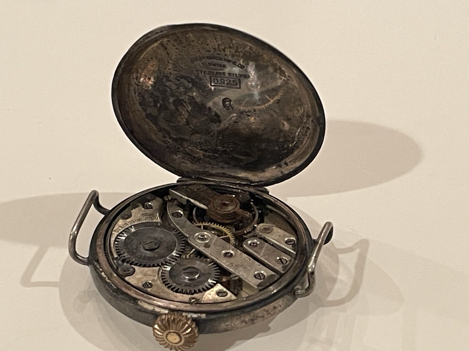 World War I WWI Era Trench Sterling Silver Watch – PARTS