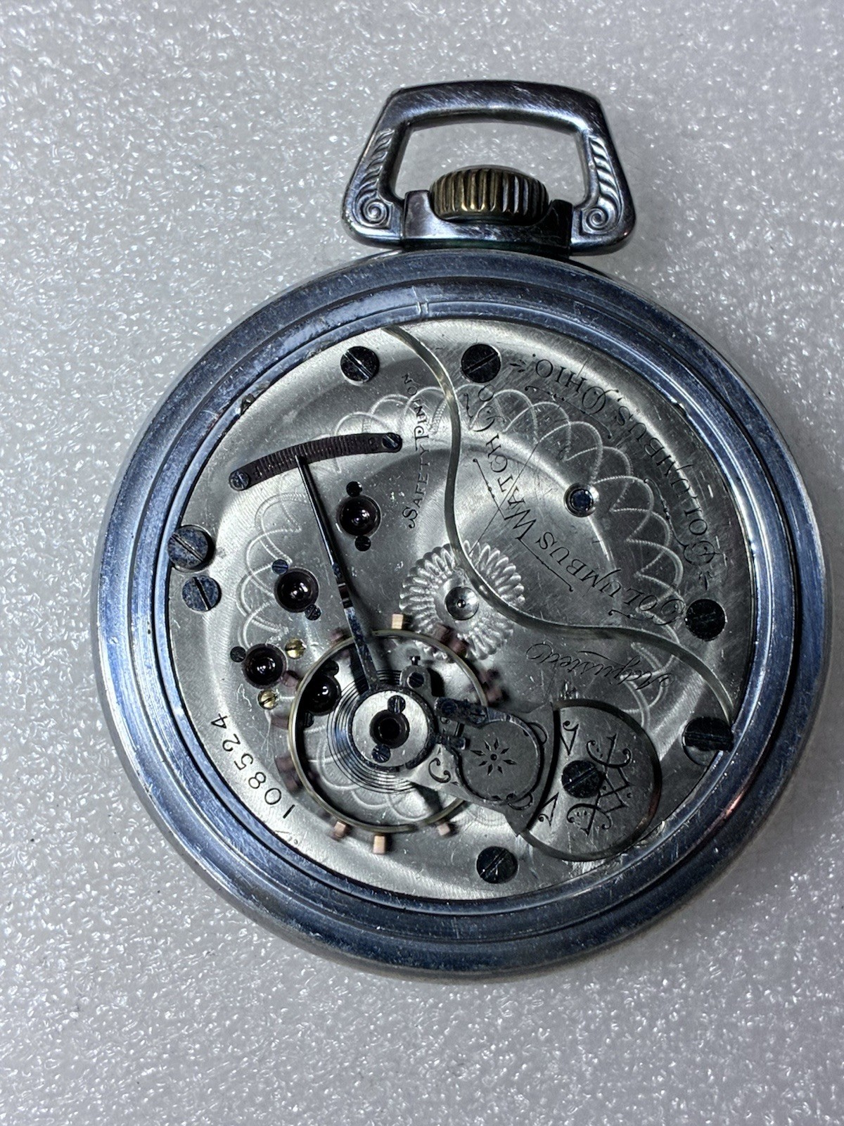 Antique Pocket Watch 18s 15 Jewels Running