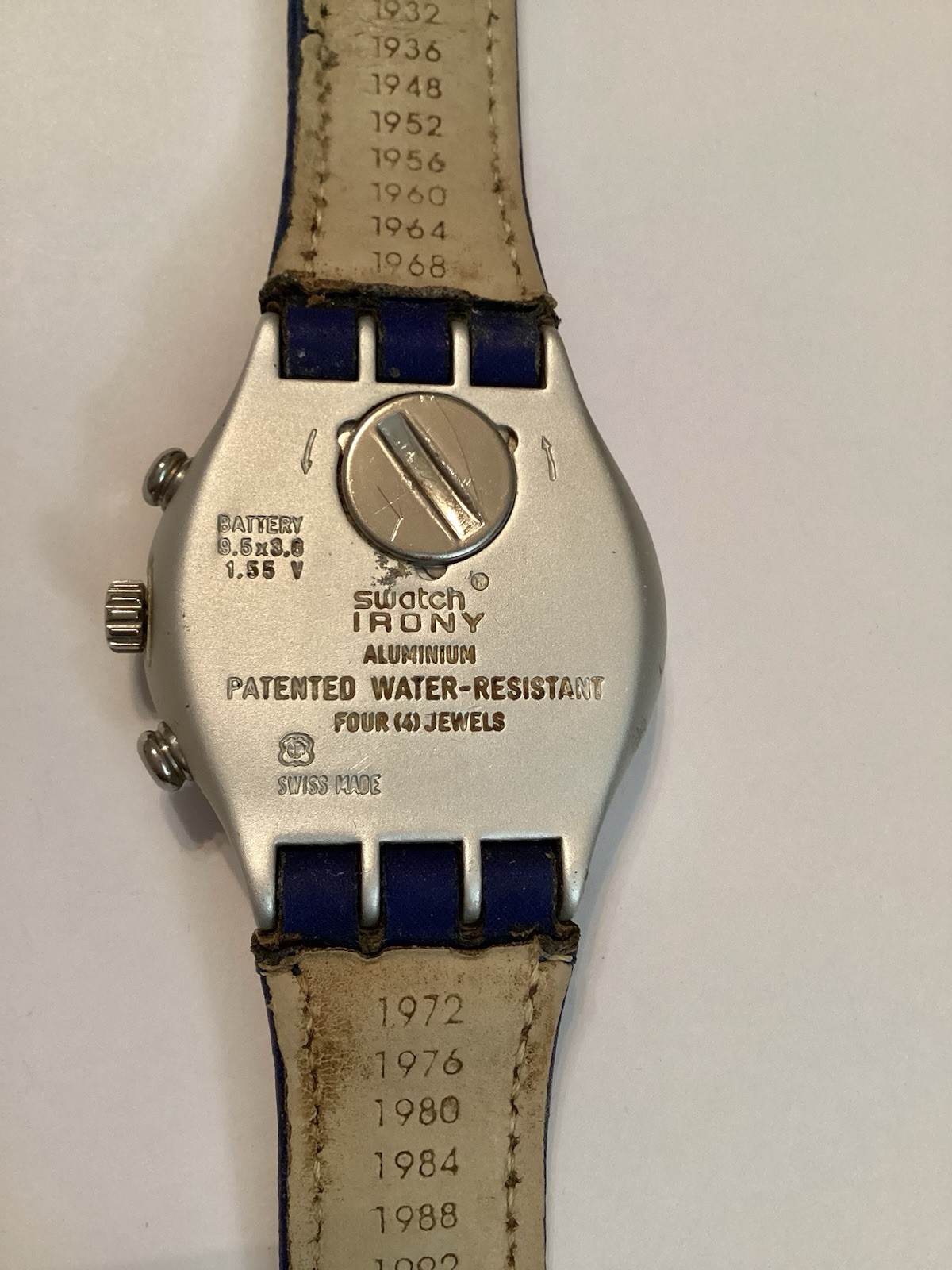 Vintage SWATCH IRONY 2000 Sydney Olympic Games Chronograph Quartz Watch AS IS