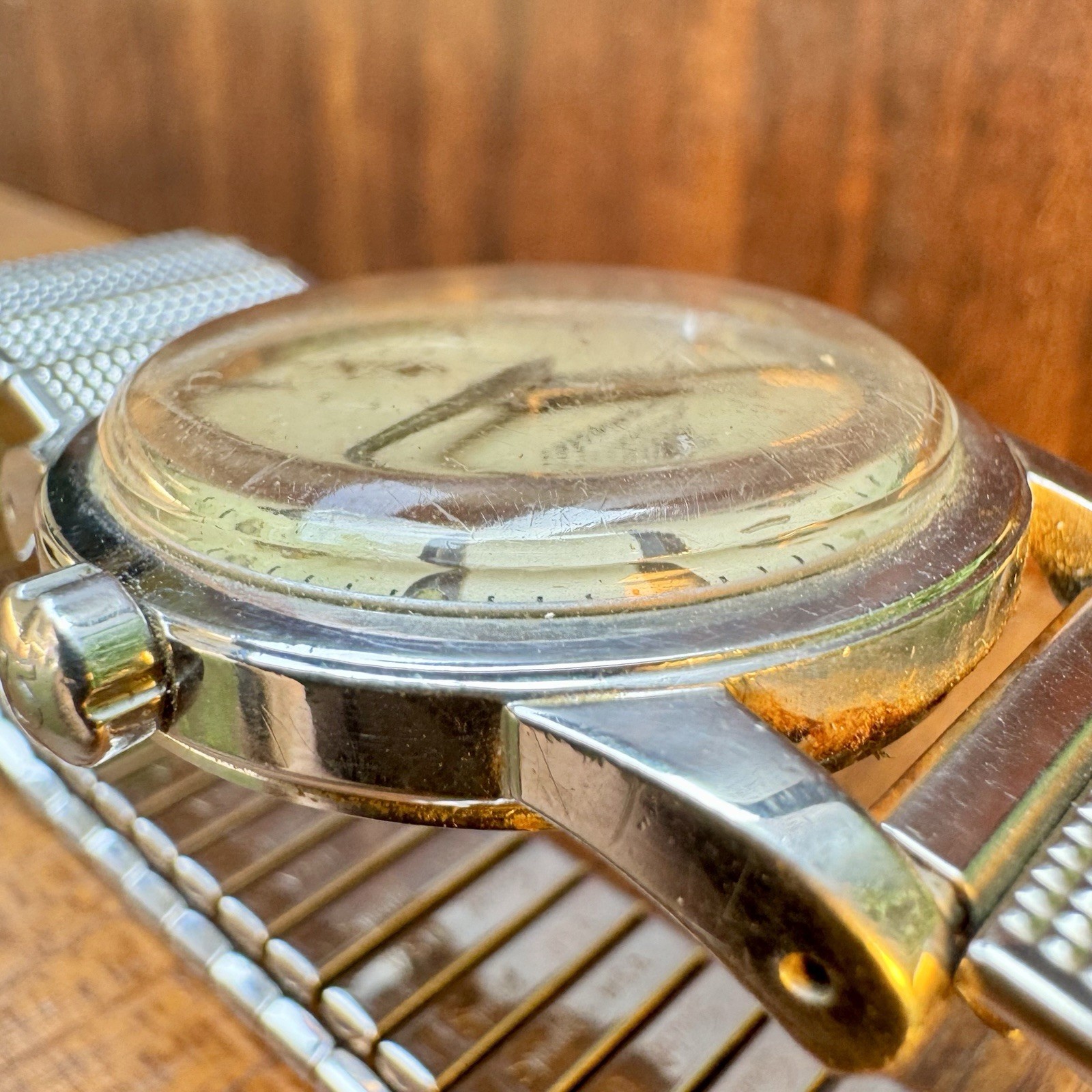 Vintage Omega Seamaster Bumper 1950s Automatic 2576-16 cal 342 Mens Sports Watch