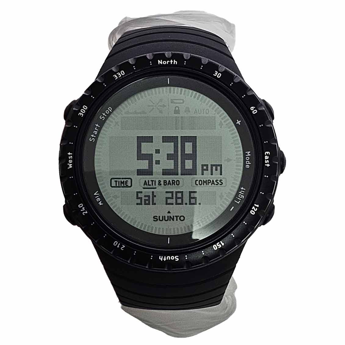 Suunto Core Regular Black SS014809000 ABC Altimeter Barometer Compass Watch