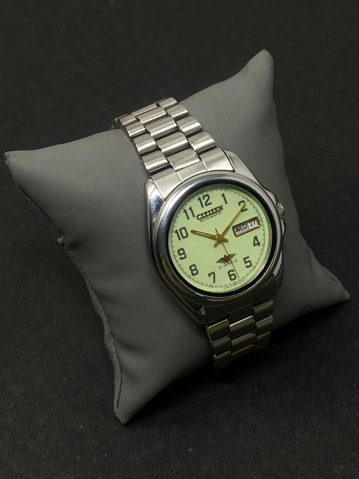 Vintage Citizen Automatic 8200A Japan Movement Day-Date Men’s Wrist Watch