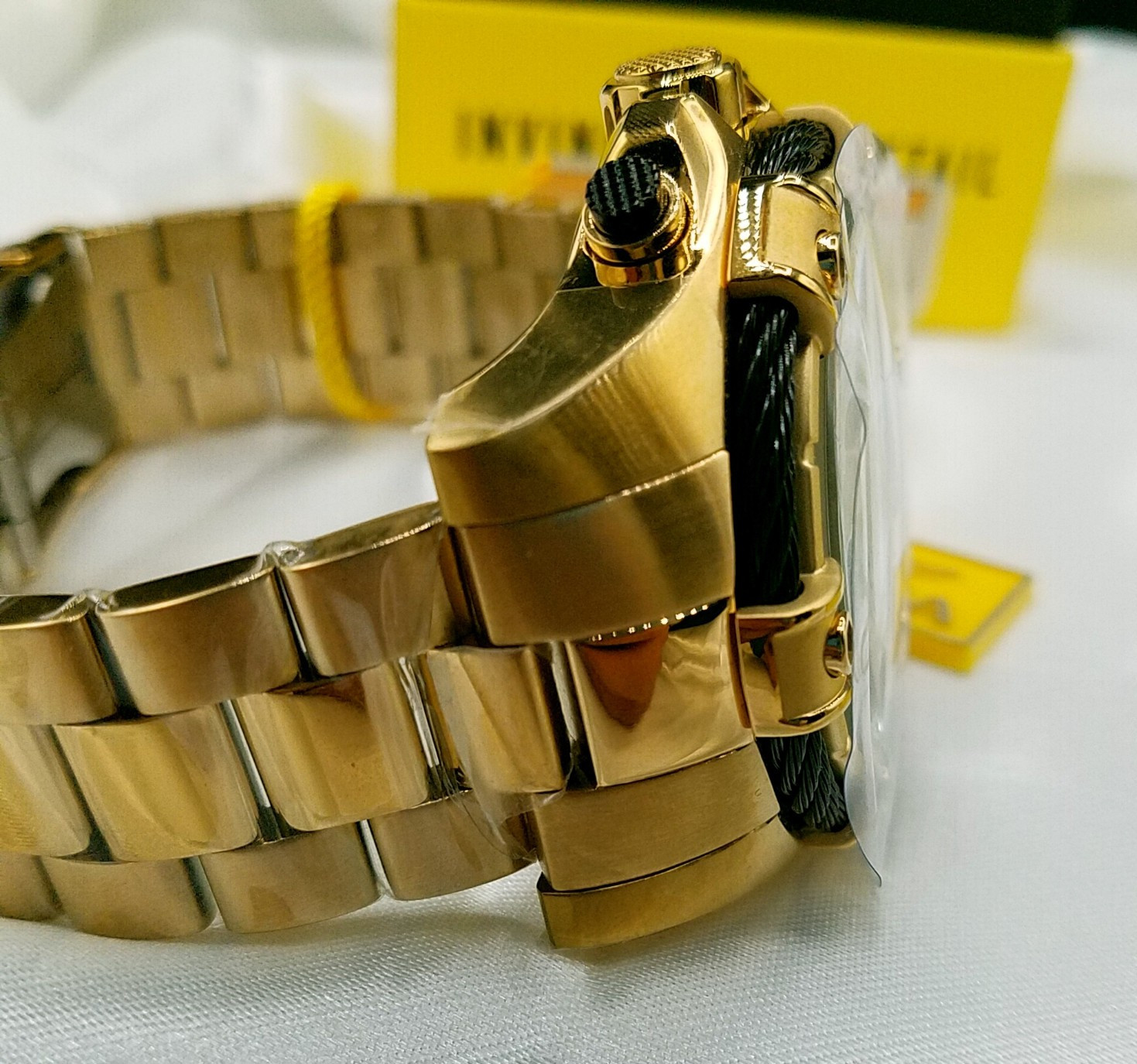 Invicta Bolt Men’s 52 mm 25515 Men’s Watch Stainless Steel — New Open Box Quartz