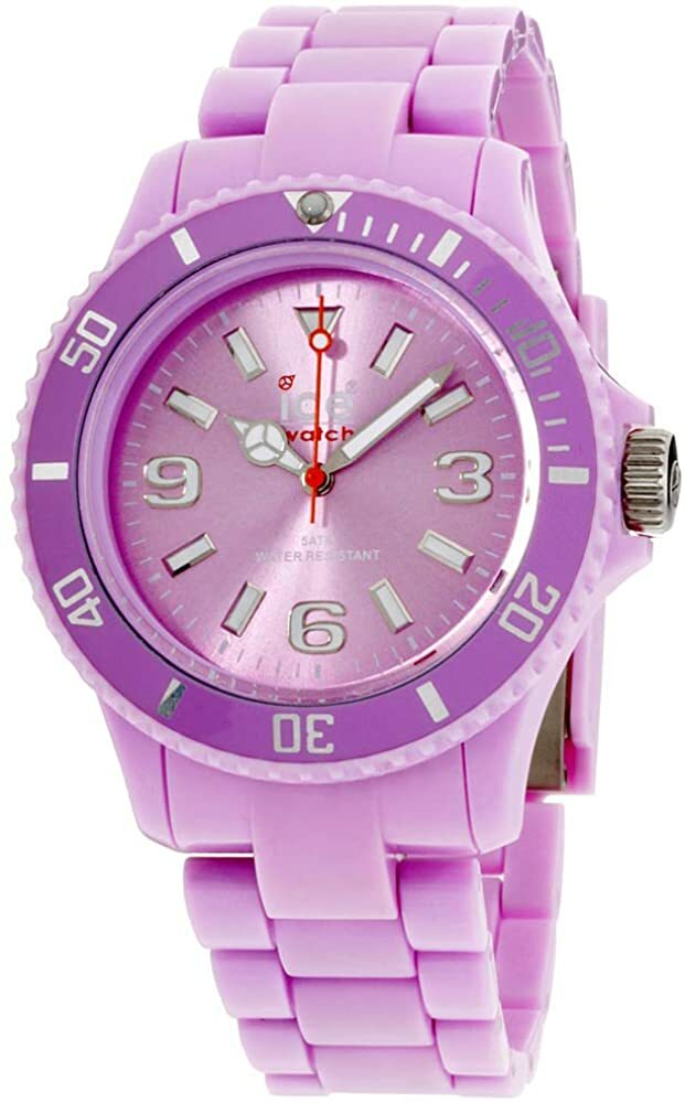 Ice Watch Classic Light Purple Plastic Resin Quartz Watch