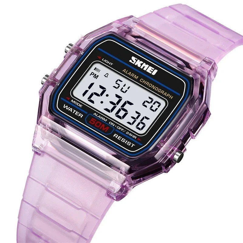 Electronic Women’s Sport Watch Waterproof Sports Watch Stopwatch LED | 7 Colors