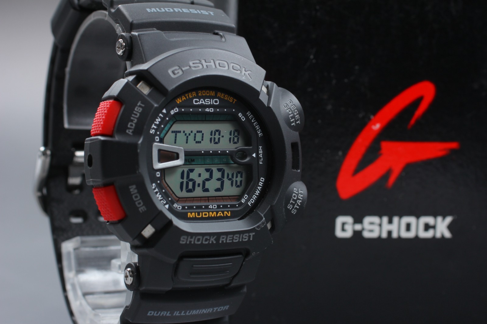 [Near MINT w/ Box] CASIO G-SHOCK Mudman G-9000-1V Digital Men’s From Japan #3287