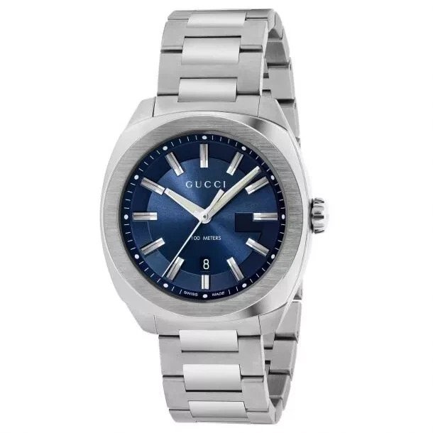 GUCCI GG2570 YA142303 Quartz Blue Dial Men’s Watch 41mm
