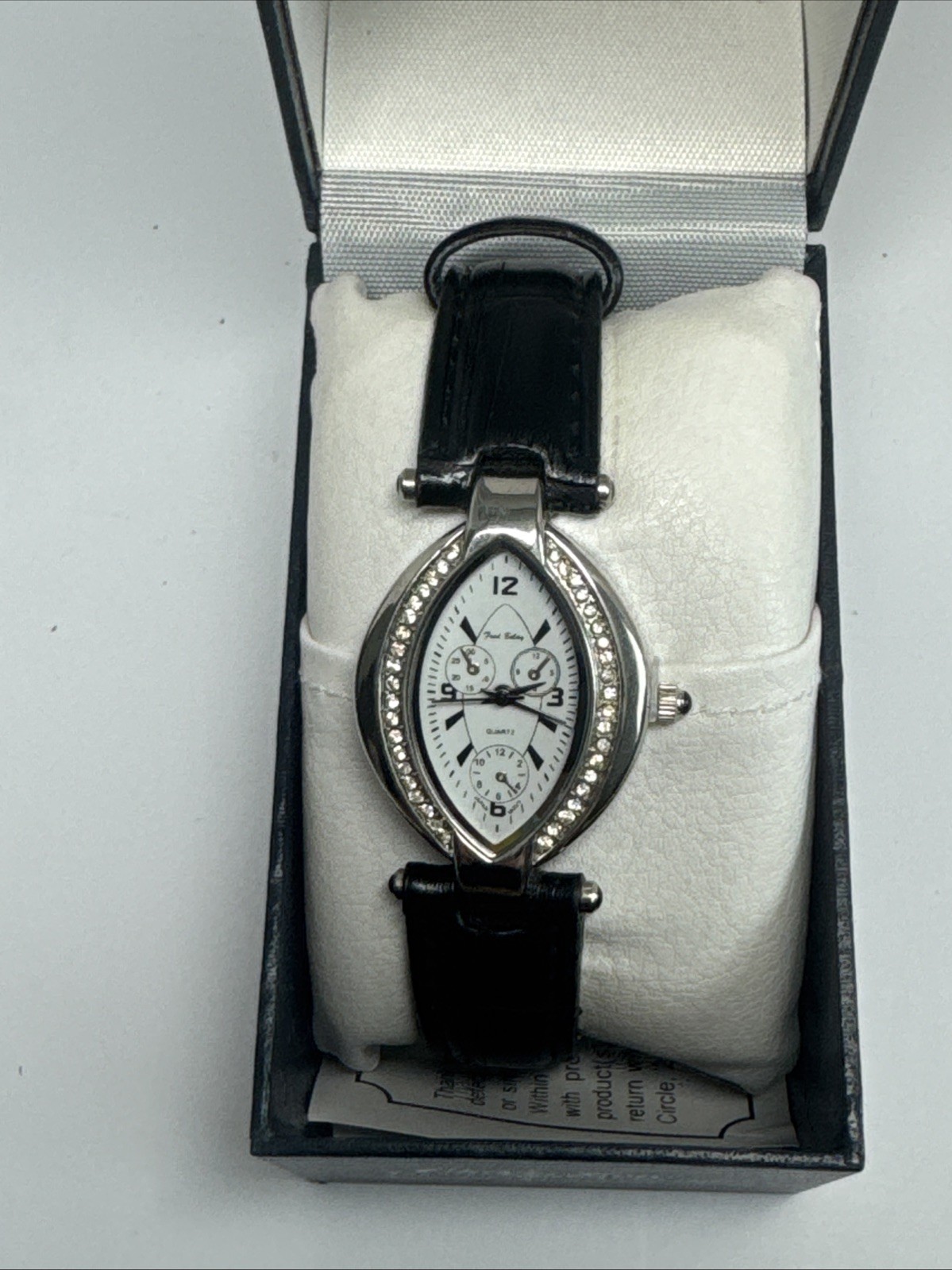 Fred Belay Women’s Quartz Rhinestone Dress Watch Japan