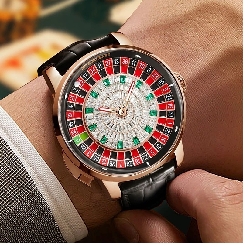 PINDU Russian Roulette NH35A Men’s Automatic Watch Sapphire Waterproof