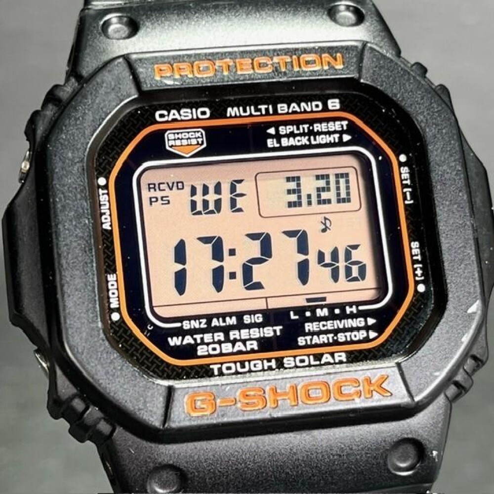 Casio G-SHOCK GW-M5610R-1JF TOUGH SOLAR BLACK Used