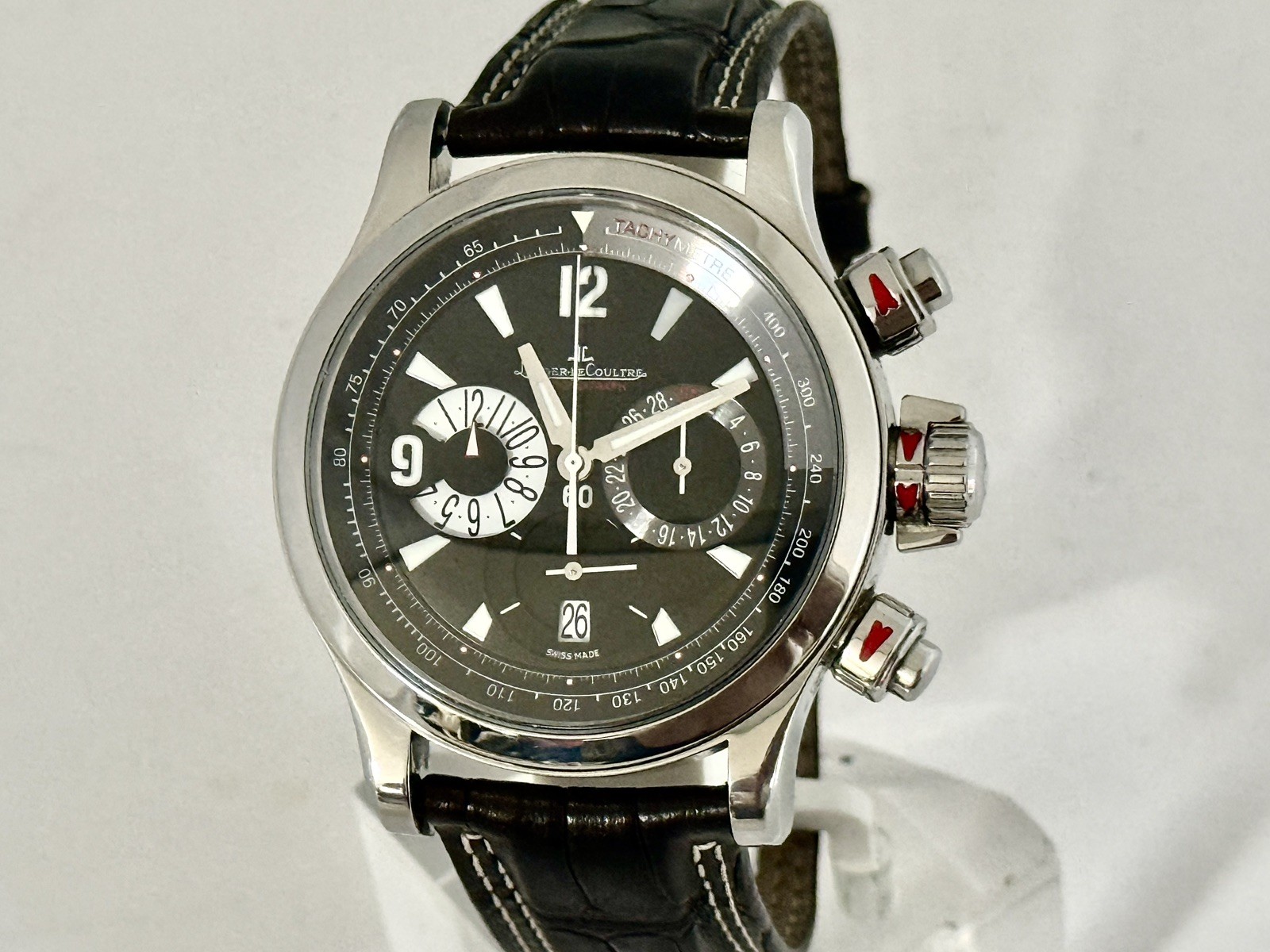 JAEGER LECOULTRE MASTER COMPRESSOR CHRONOGRAPH-ref# 146.8.25-41.5mm- w/PAPERS-