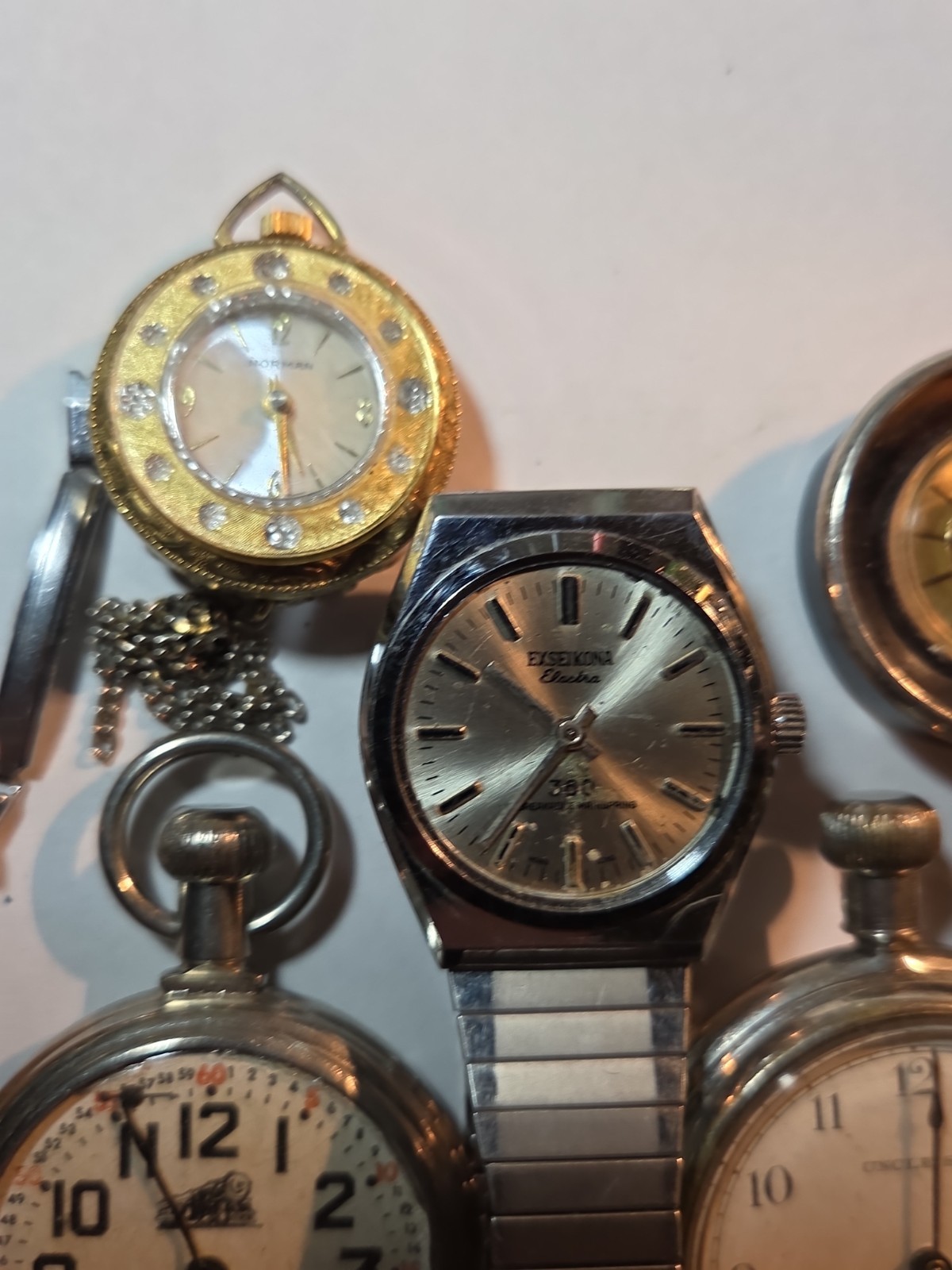 Mechanical Watch Lot, Parts or Repair, None Are Running