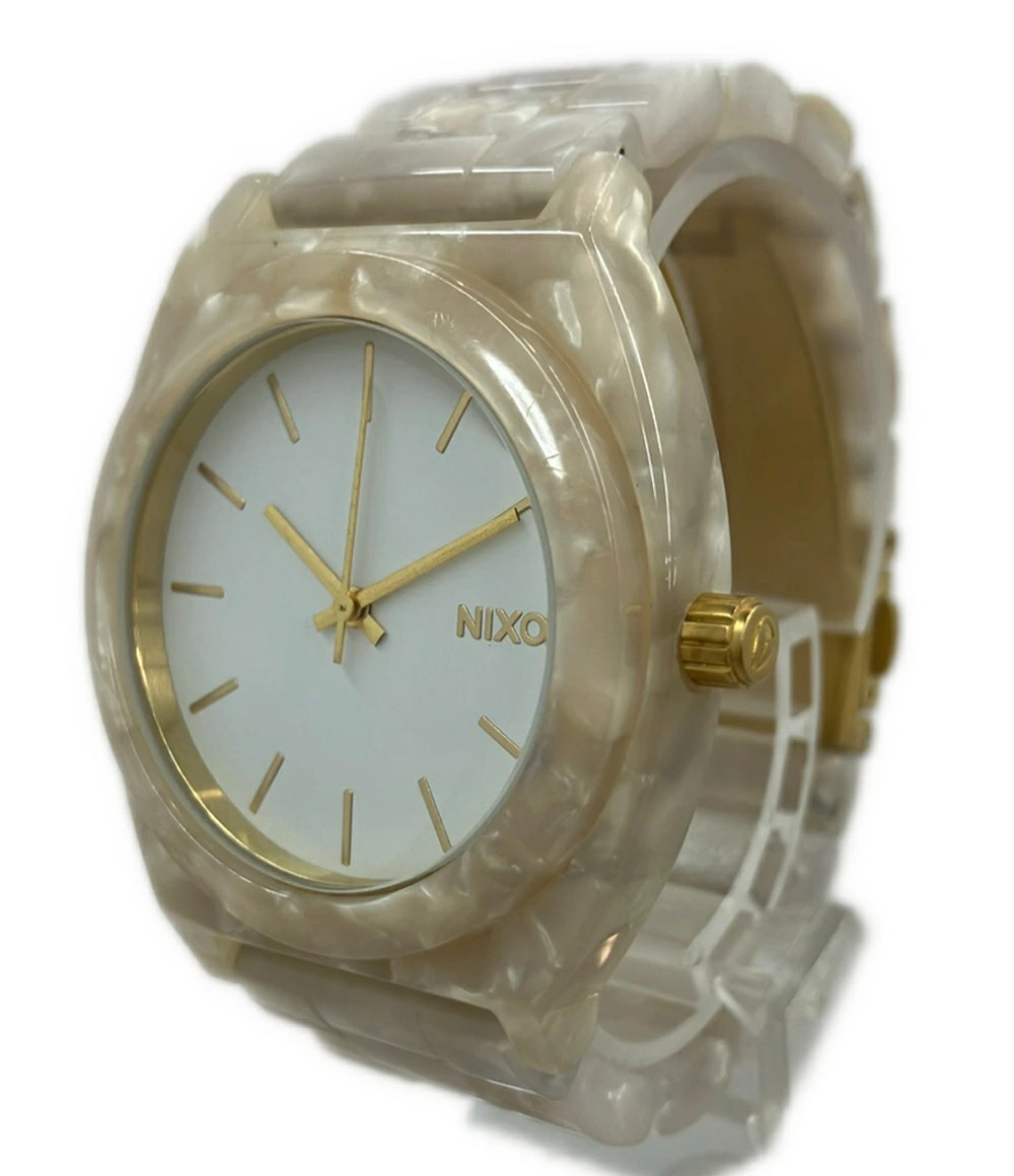 [A1R] Nixon Wristwatch Time Teller Quartz White [z2p]