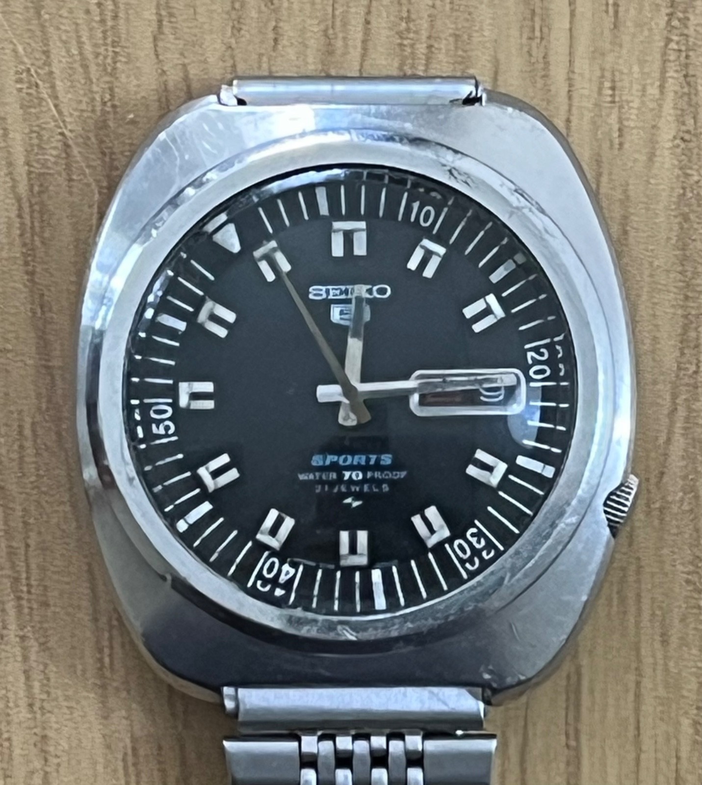 Seiko 5 sports 7019-6000 Vintage Automatic Watch, 1969