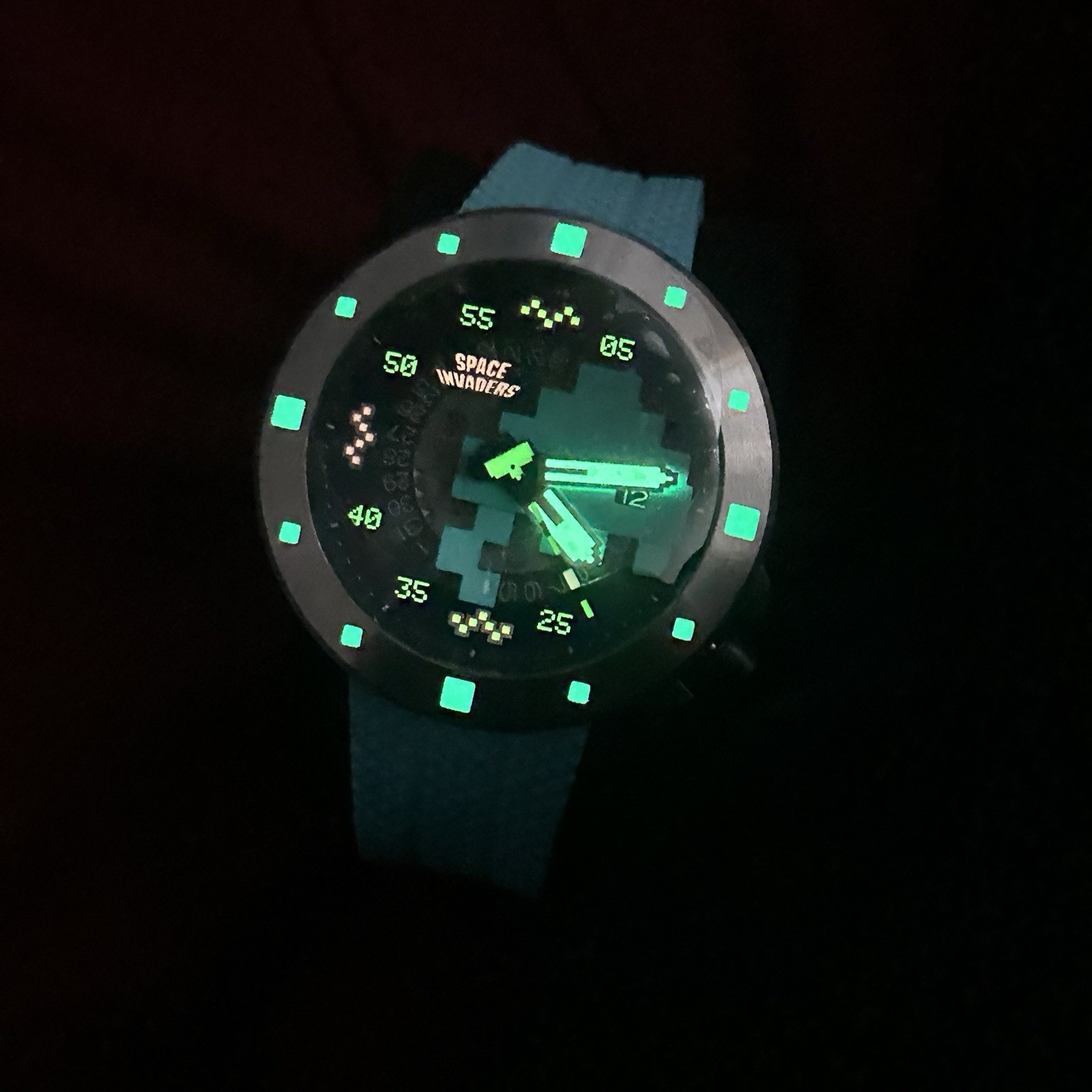 Nubeo Cassini Space Invaders Automatic LE#137 50mm Box & Papers