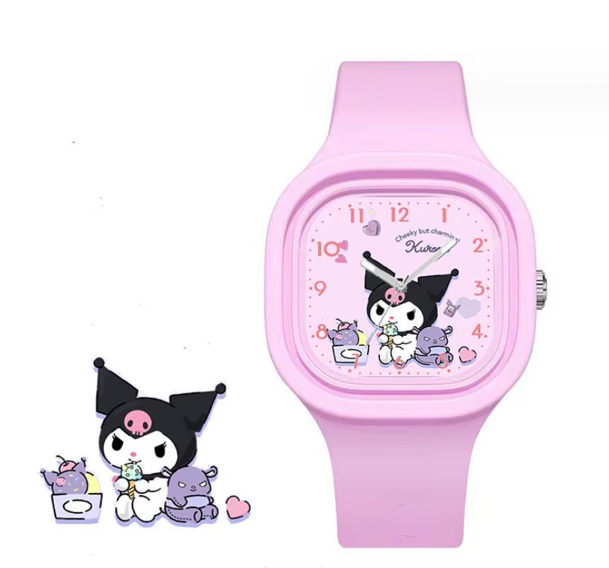 Sanrio Silicon Square Dial Quartz Watch
