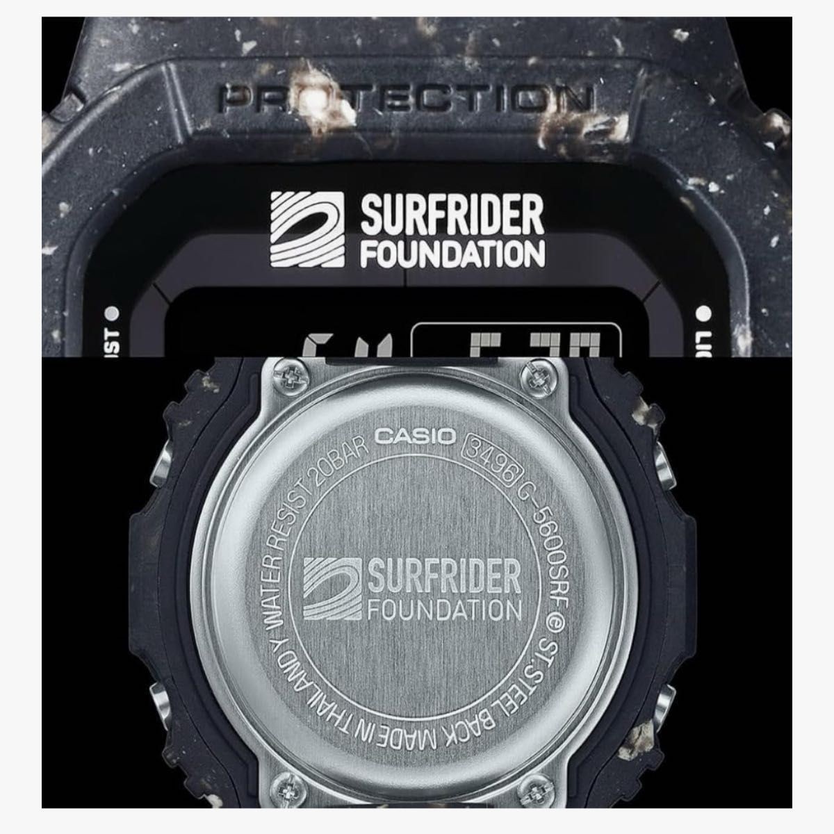 G-Shock Casio Digital Surfrider Collaboration Limited Edition Rare G5600SRF 1 B