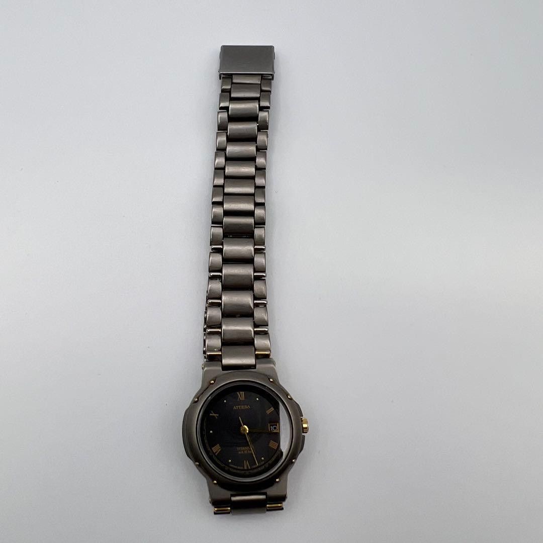 Citizen Attesa Gray Dial Titanium Watch Japan