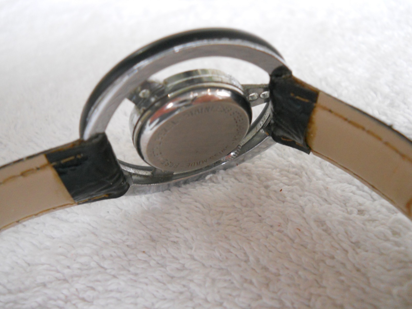 Vintage Datsun Nissan Steering Wheel Wrist Watch Black Fairlady Z 31 240z Rare