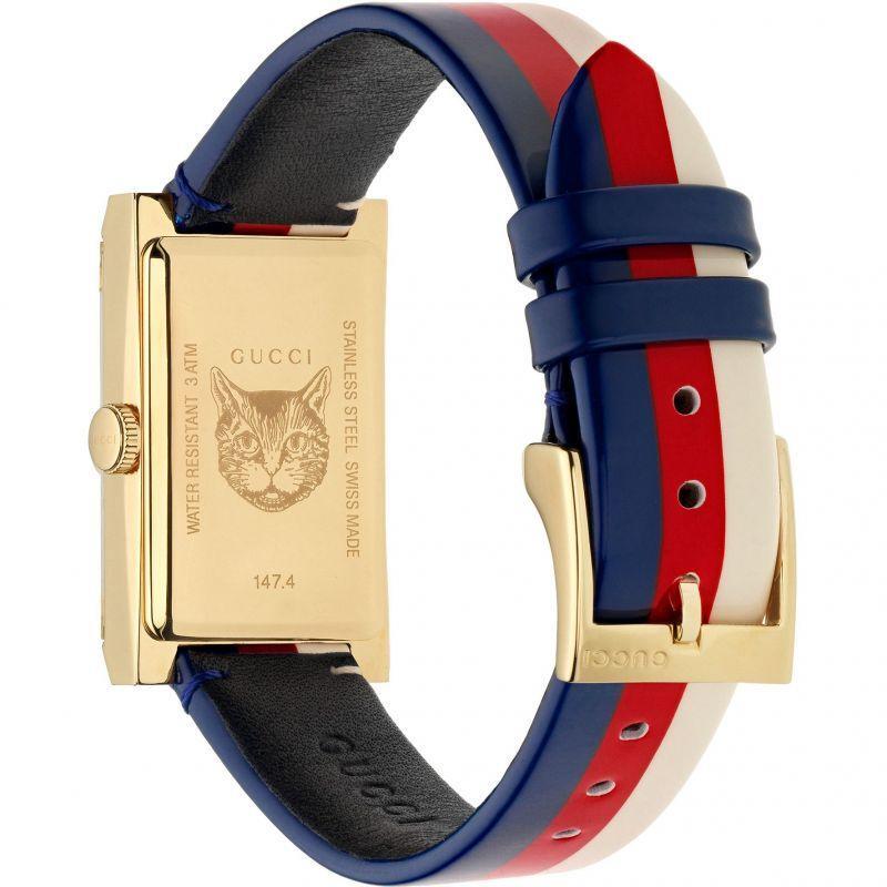 Gucci Women’s G-Frame Multi-Color Quartz Ladies Watch – YA147409 ($1400 MSRP)