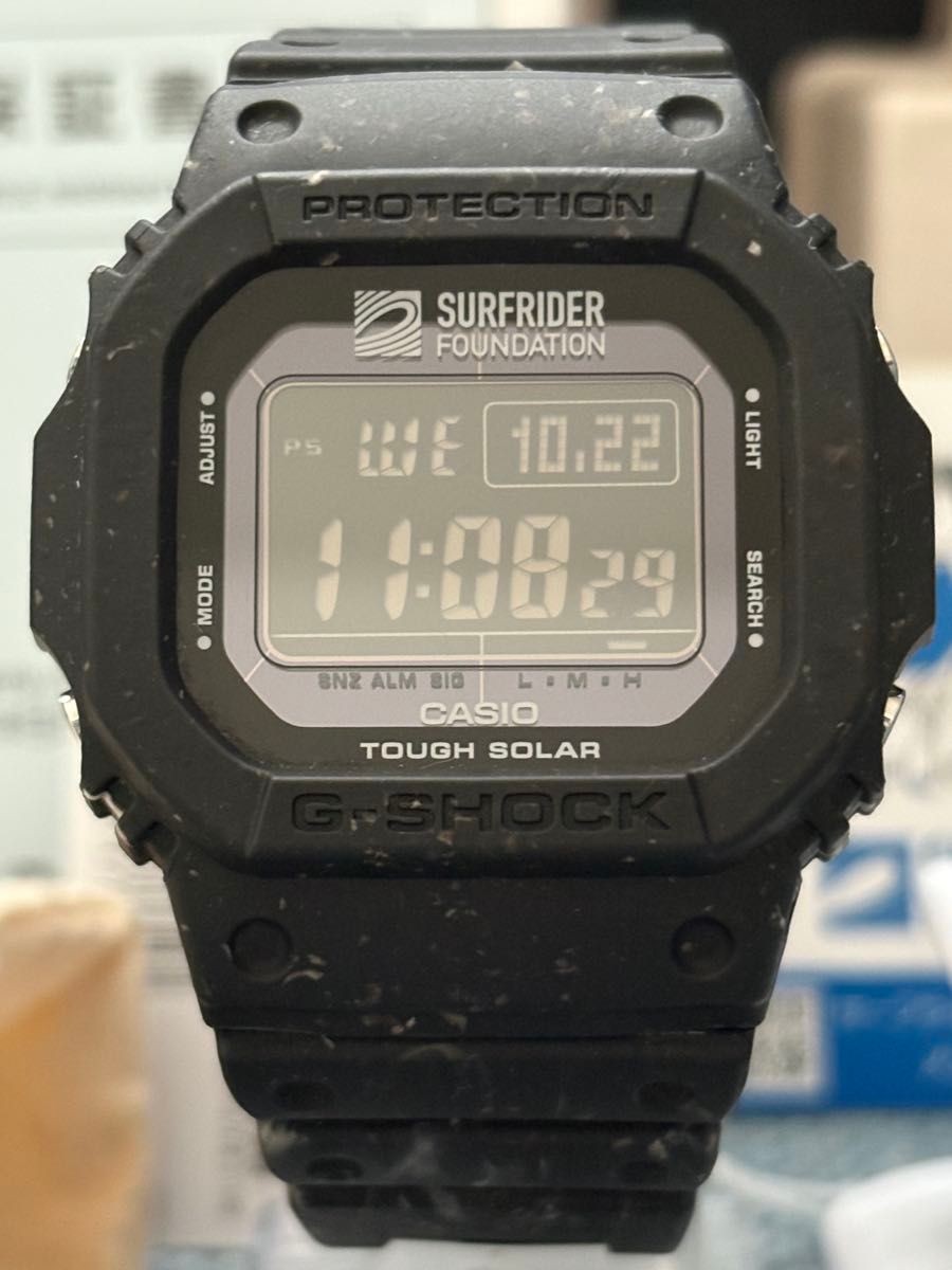 G-Shock Casio Digital Surfrider Collaboration Limited Edition Rare G5600SRF 1 B