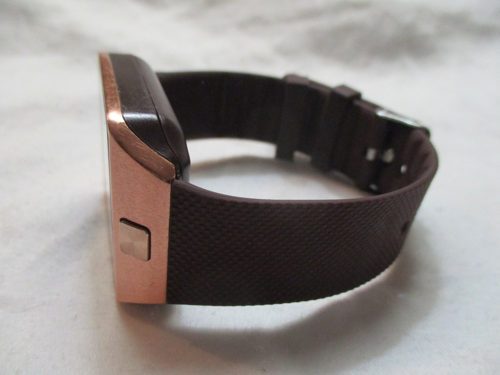 Unisex Adult Purple Buckle Band Digital Sport Fitness Health Watch