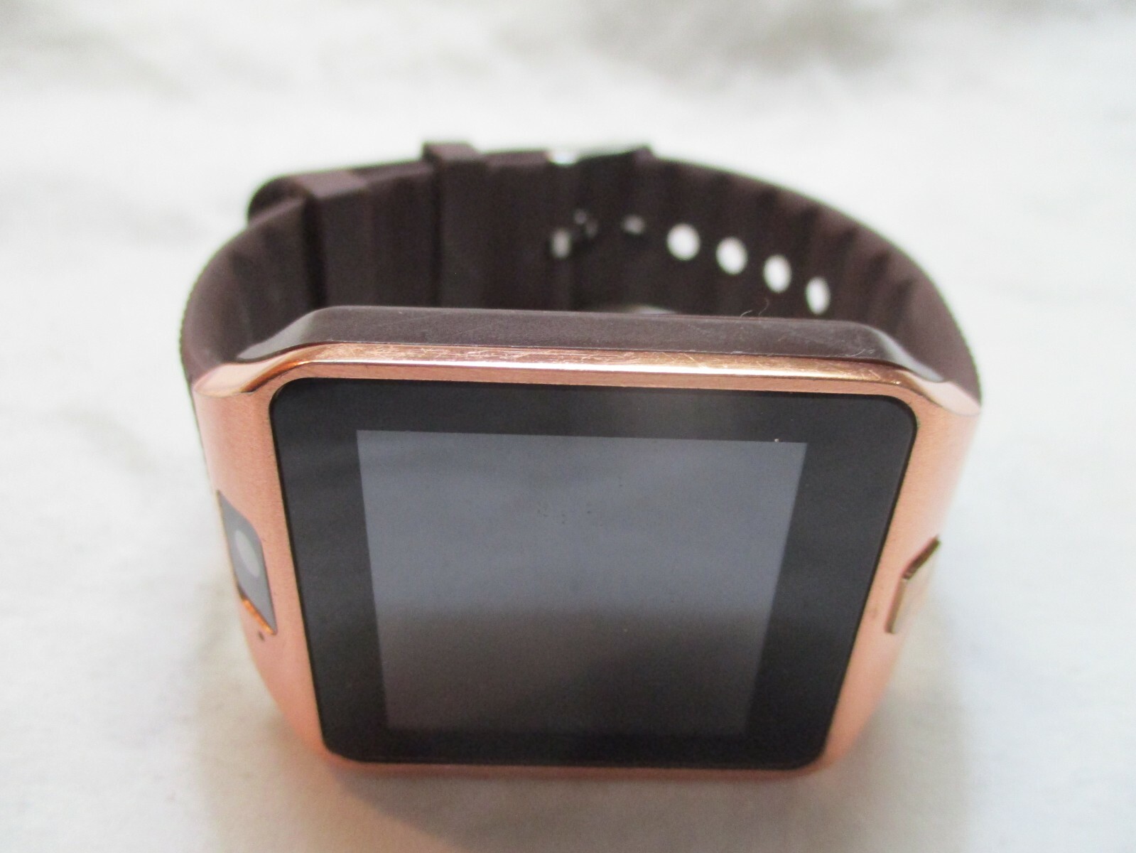 Unisex Adult Purple Buckle Band Digital Sport Fitness Health Watch