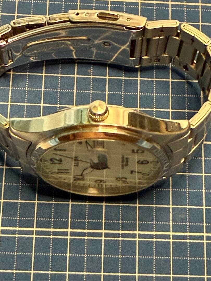 NEW battery Vintage Seiko ALBA VJ33KPBD Men’s Cream Dial Used
