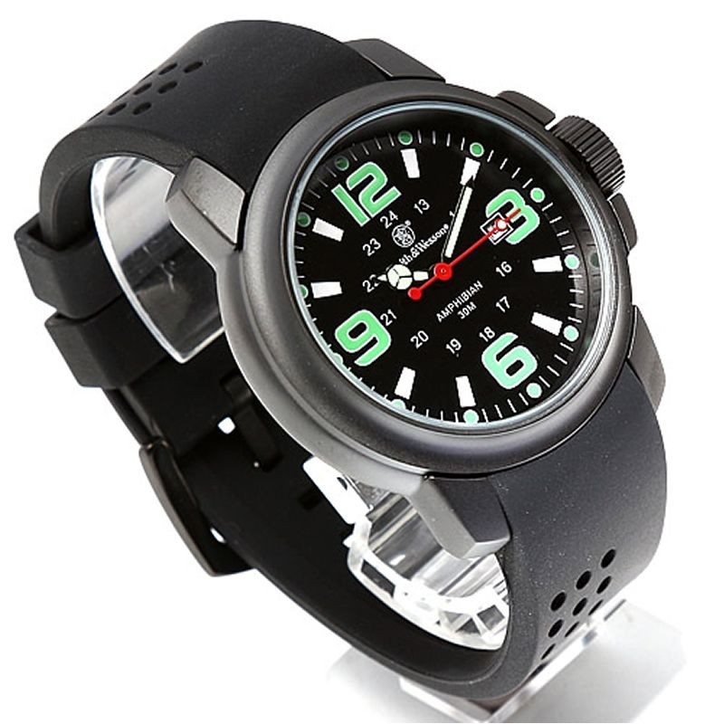 Smith Wesson AMPHIBIAN COMMANDO WATCH Black