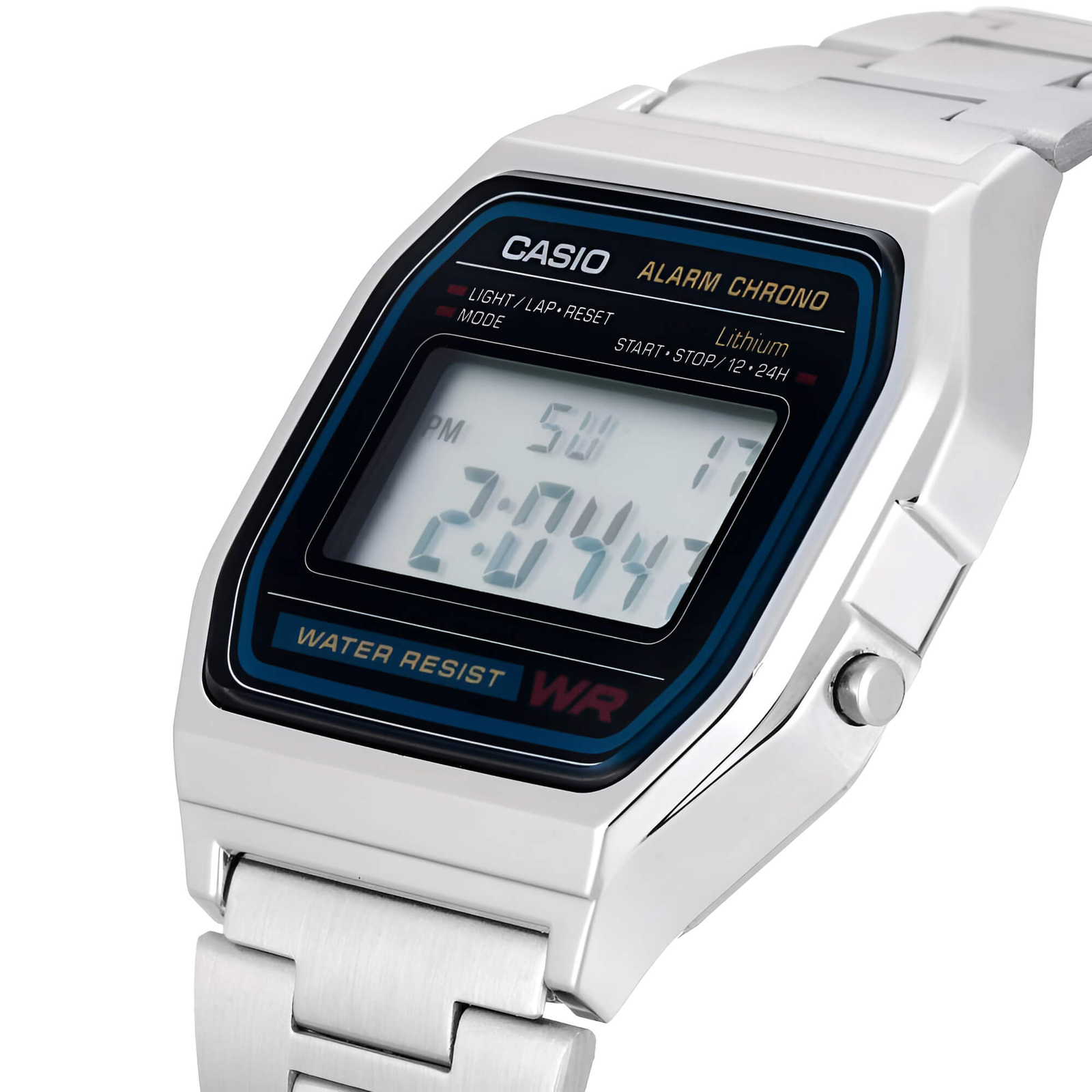 Casio Men’s Watch Classic Digital Grey Dial Stainless Steel Bracelet A158WA-1