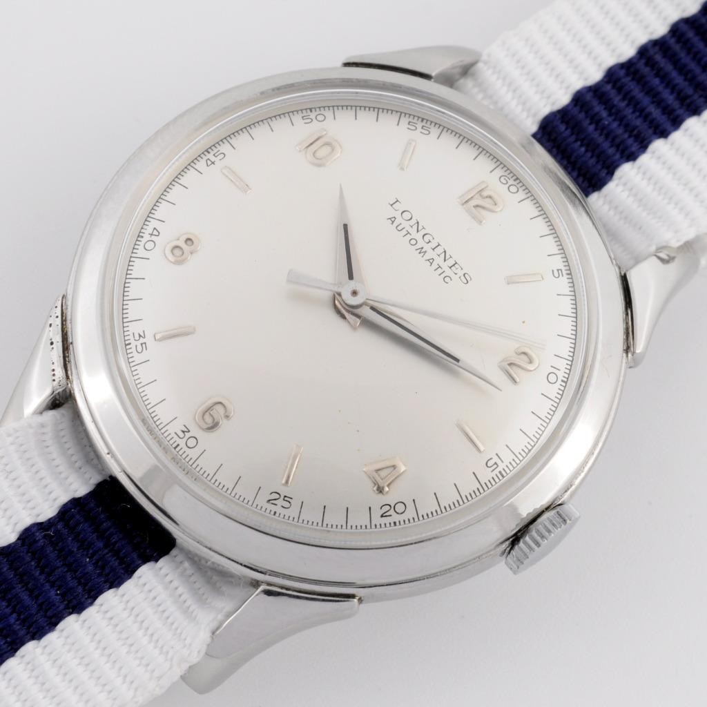 0% TARIFFS FINE LONGINES 1ST IN-HOUSE AUTOMATIC CAL 22AS MIDSIZE VINTAGE 1951′