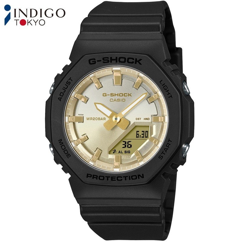 Casio G-Shock GMA-P2100SG-1AJF Quartz Black Gold 40.2mm Watch