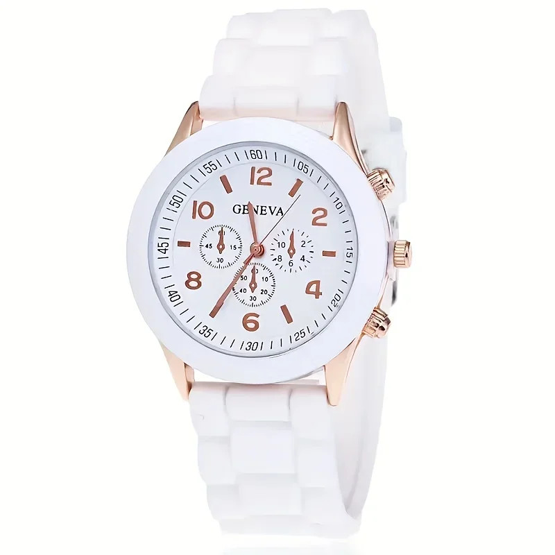 Kids Silicone Rubber Jelly Colors Wrist Watch Rainbow Watch Children Boys Girls