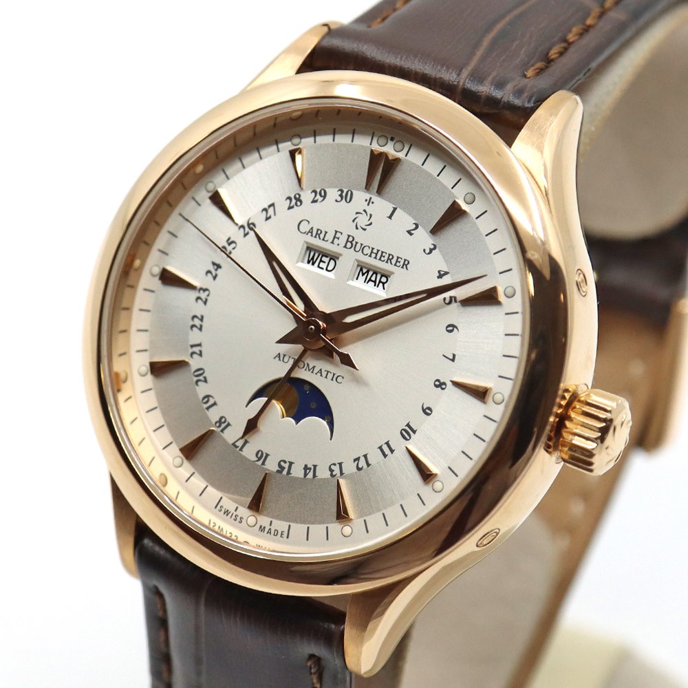 Carl F.Bucherer Wristwatch 10909.03 38.0mm Silver Wristwatch #UW1367