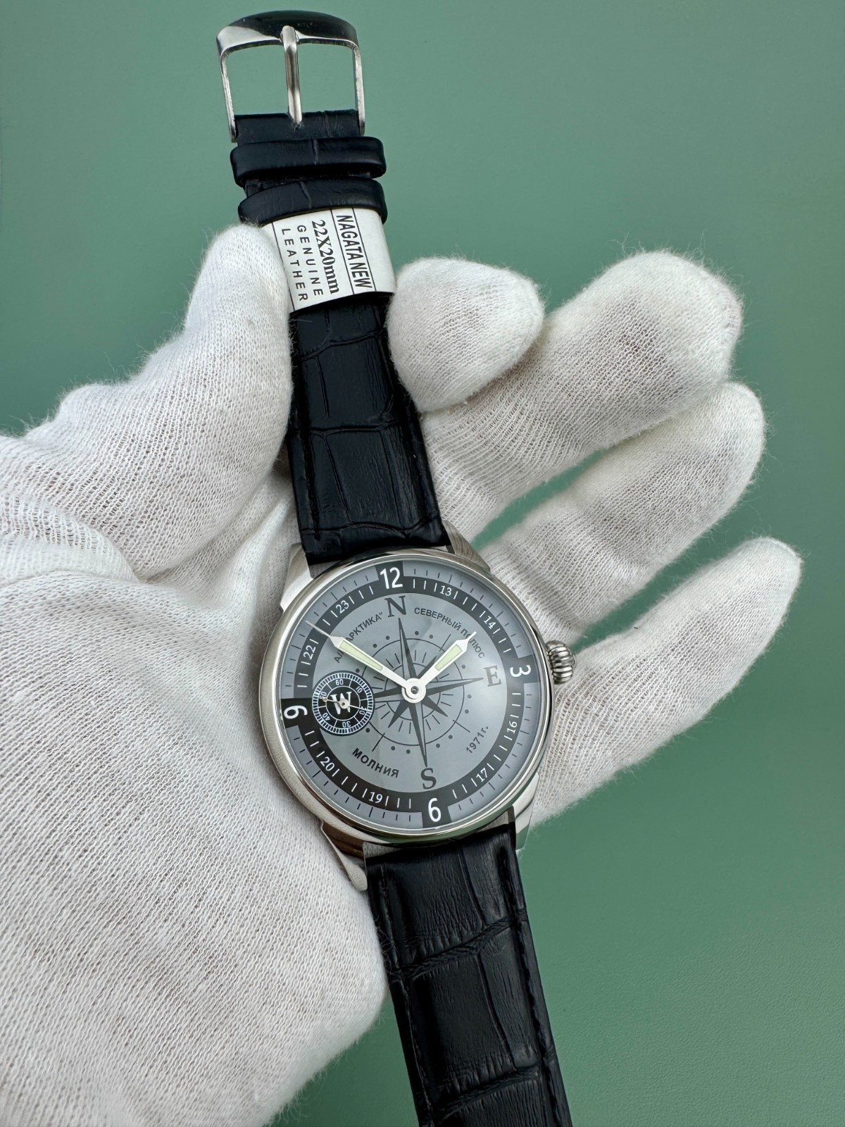 Molnija Wind Rose Mechanical Wriswatch Vintage Men classic watch 3602