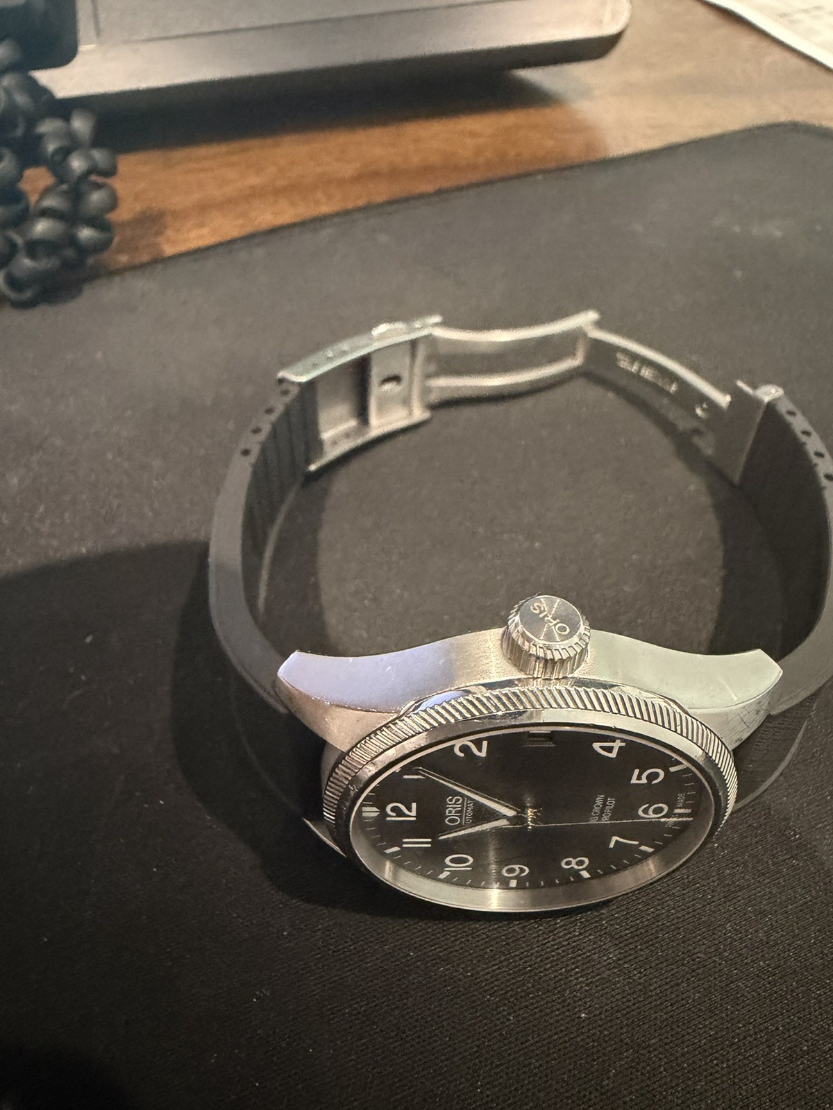 Oris Big Crown ProPilot Automatic Men’s Watch Gray Dial Black Strap Swiss Made