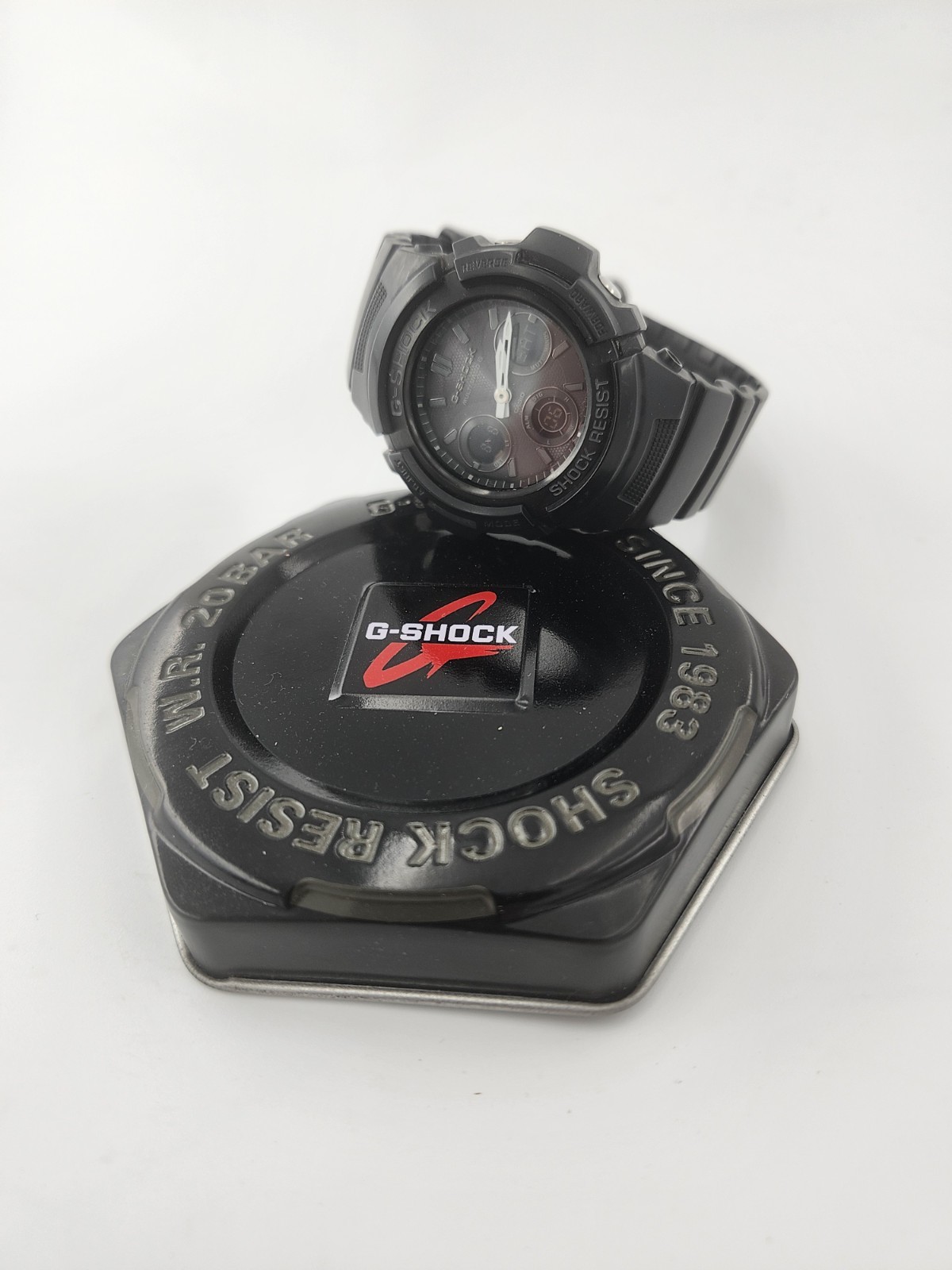 Casio G-Shock AWG-M100B Module 5230 Tough Solar Multi Band 6 Watch