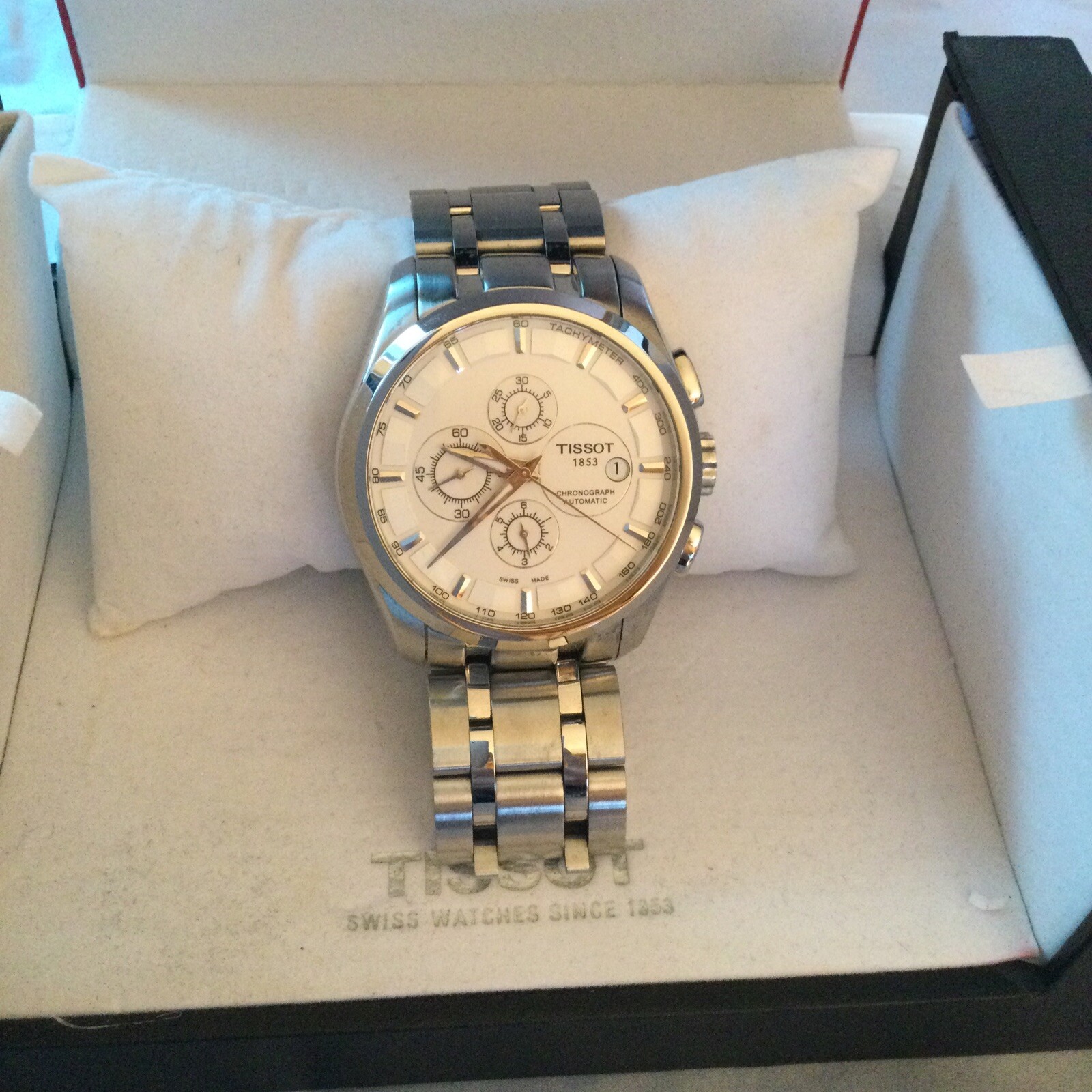 TISSOT 1853 AUTOMATIC WATCH T035627A SILVER