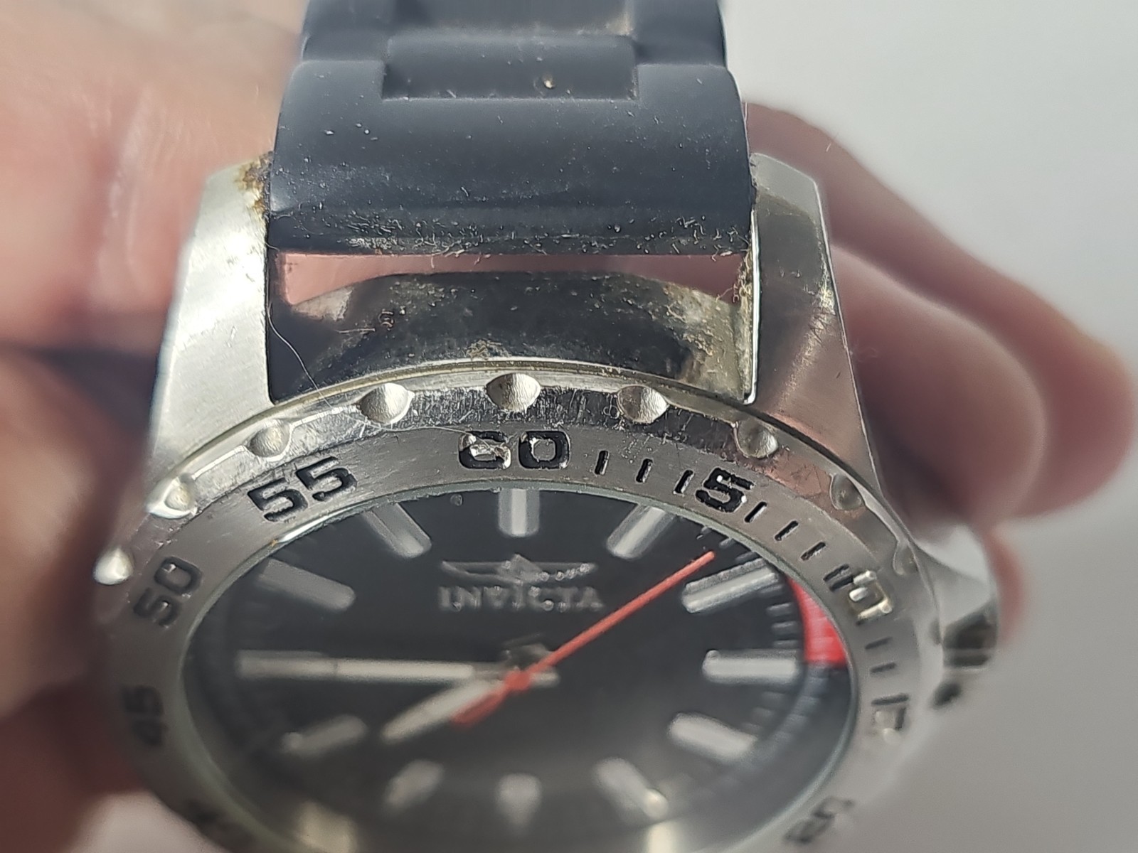 INVICTA 14mm PRO DIVER MASTER OF THE OCEANS WATCH – TRITNITE NIGHT GLOW No 21855