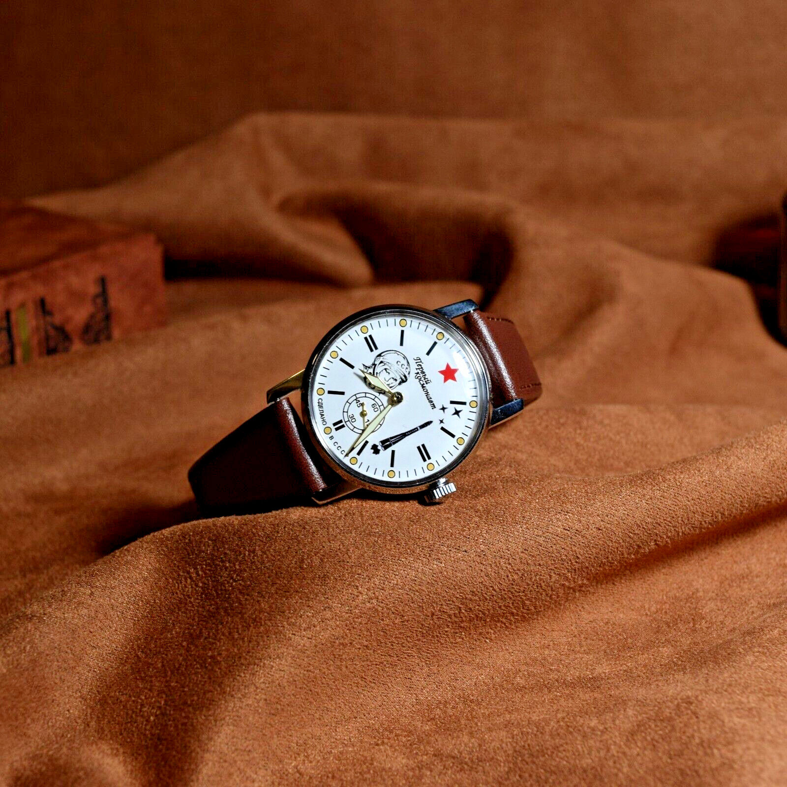 Soviet WristWatch Pobeda Space Program Yuri Gagarin Soviet Vintage Watch USSR