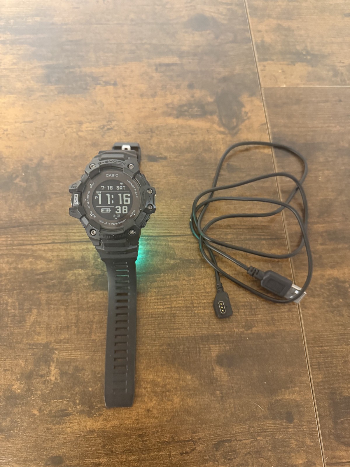 Casio G-Shock GBD-H1000-1JR G-SQUAD GPS Heart Rate Solar Black Watch
