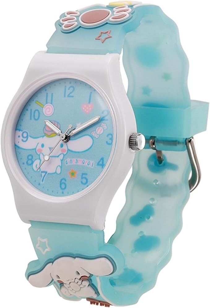 Sanrio Watches for Children, Outdoor Watches, Lightweight Watches, Cinnamon Roll