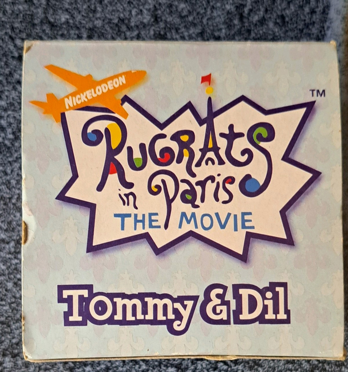 Chatback Watches Rugrats in Paris Tommy & Dil Kids Analog Watch w/ Box