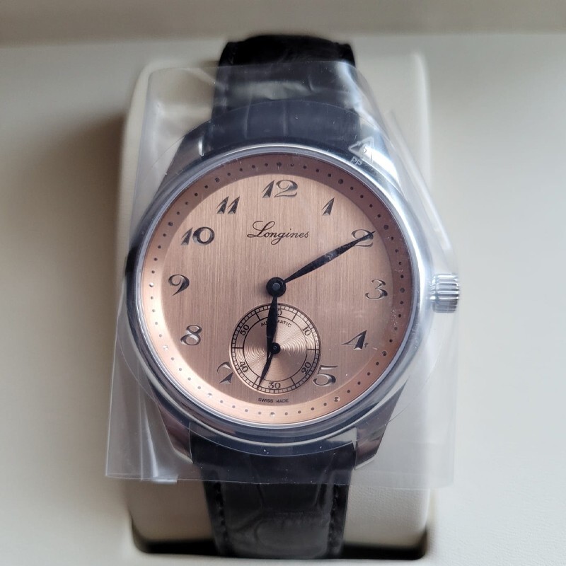 Longines Master Collection 38.50mm Salmon Dial Men’s Watch L28434932
