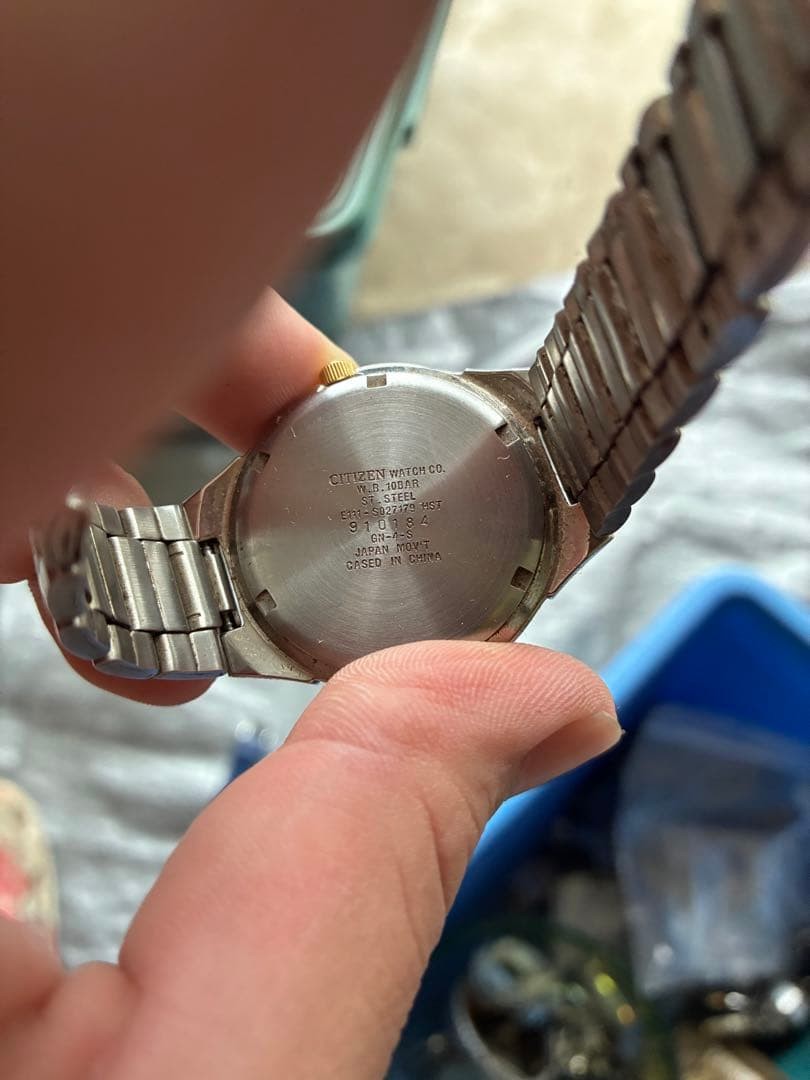 CITIZEN ECO-DRIVE E111-S027179, excellent condition, working condition confirmed